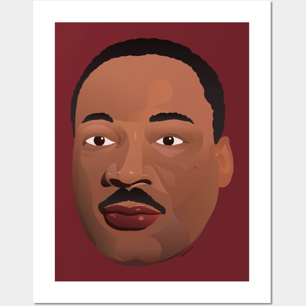 Dr. Martin Luther King Jr. Wall Art by FunkilyMade